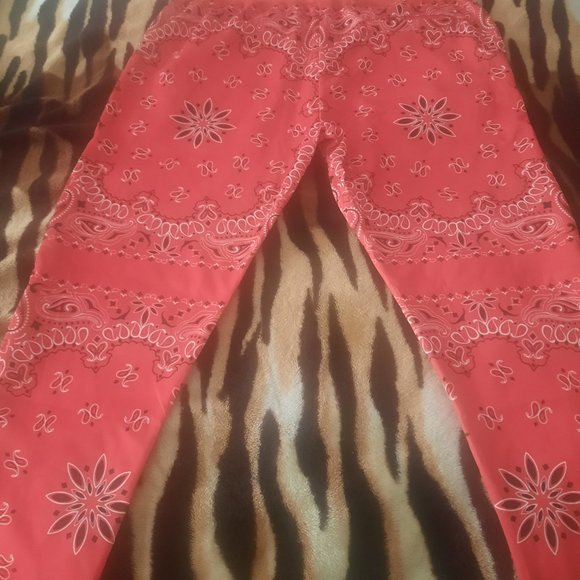 !!!RED BANDANA PANTS FOR SALE!!! - Picture 2 of 2